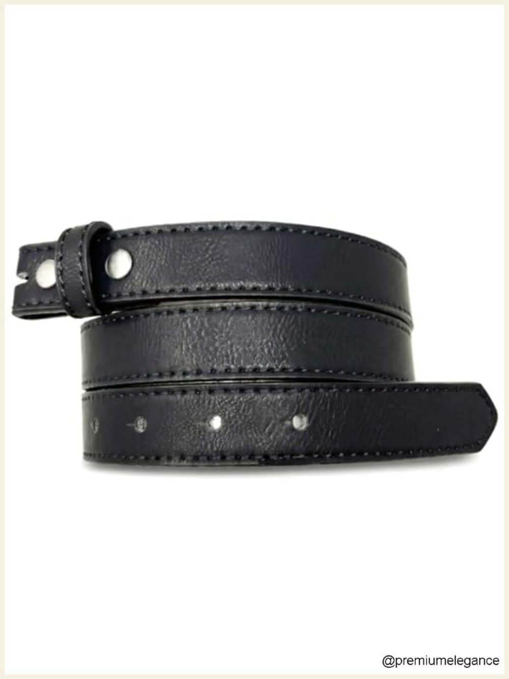 Women's Vintage Distressed Leather Belt 1 Inch Wide